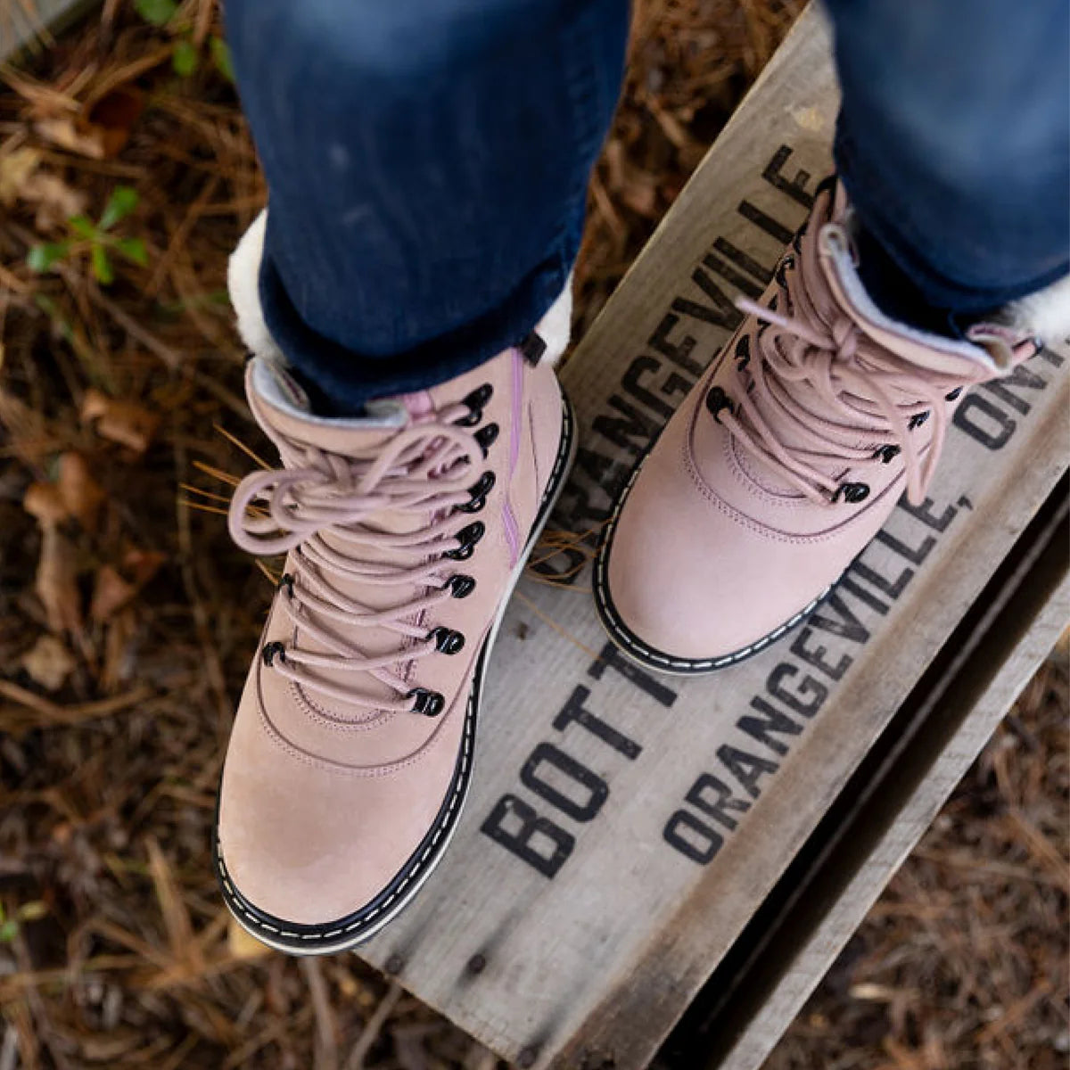 Royal Canadian Cambridge Boot Pink 