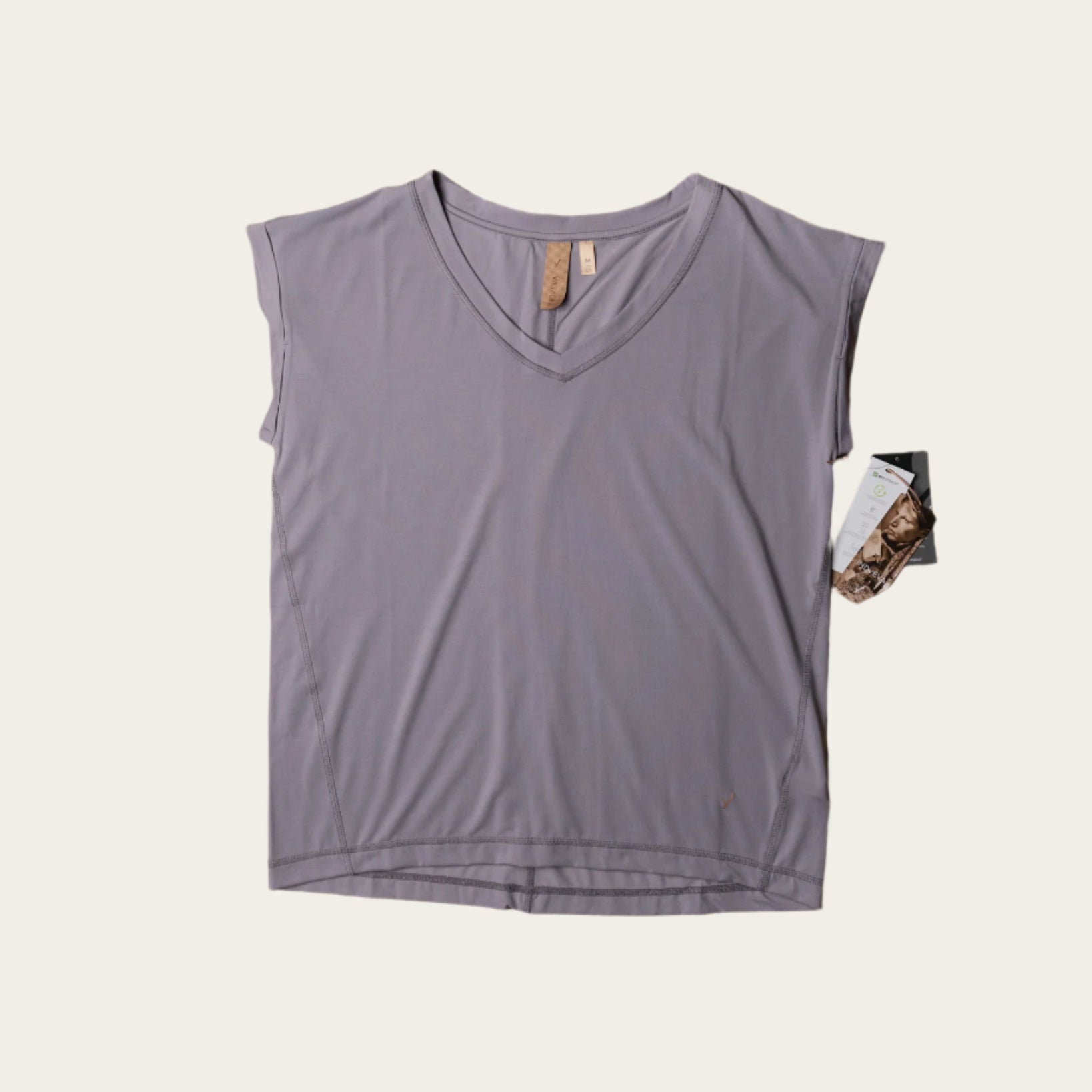 Indyeva Sofi LT ll V Neck Plum