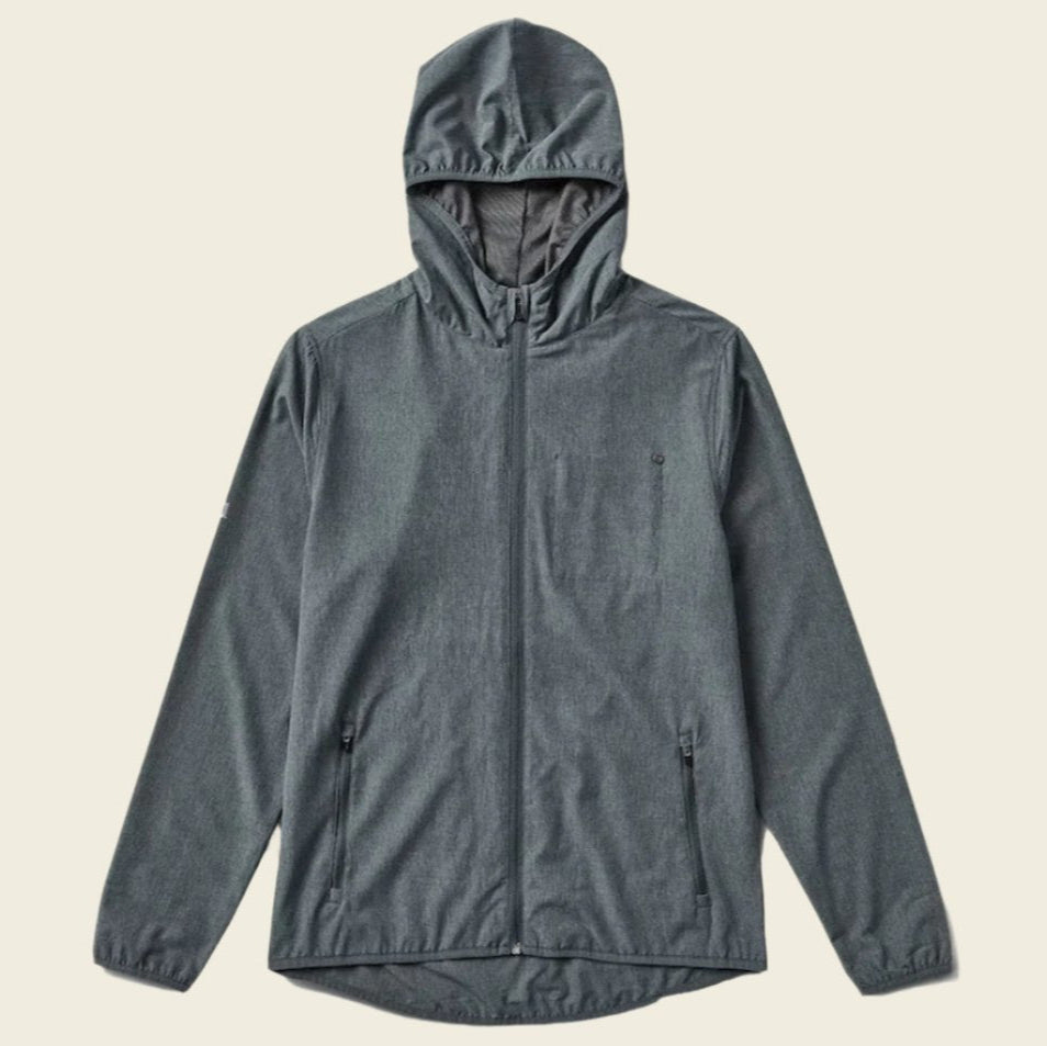 Vuori Men's Outdoor Trainer Jacket | Smoked Beryl Linen