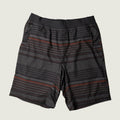 Prana M's Super Mojo Short ll Black Olive Stripe