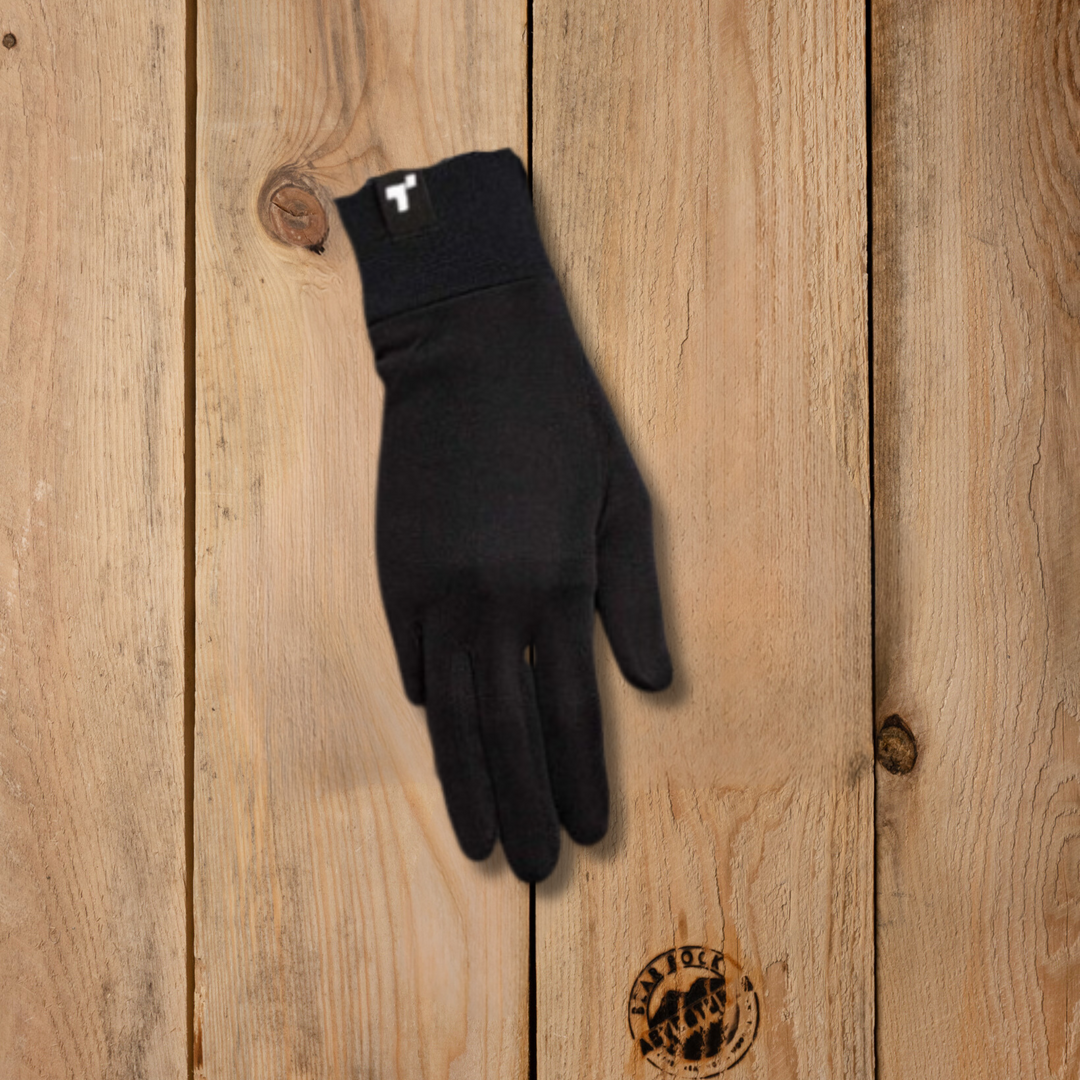 Terramar Adult Glove Liner Black