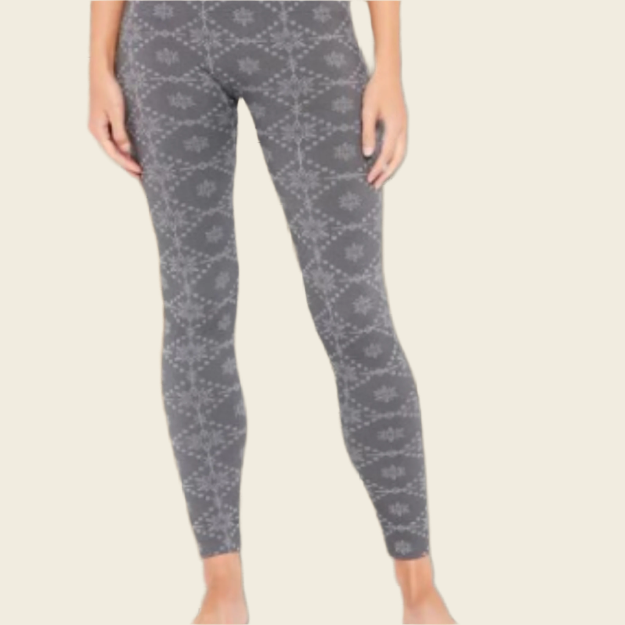 Terramar Women's Altitude Leggings Snowflake