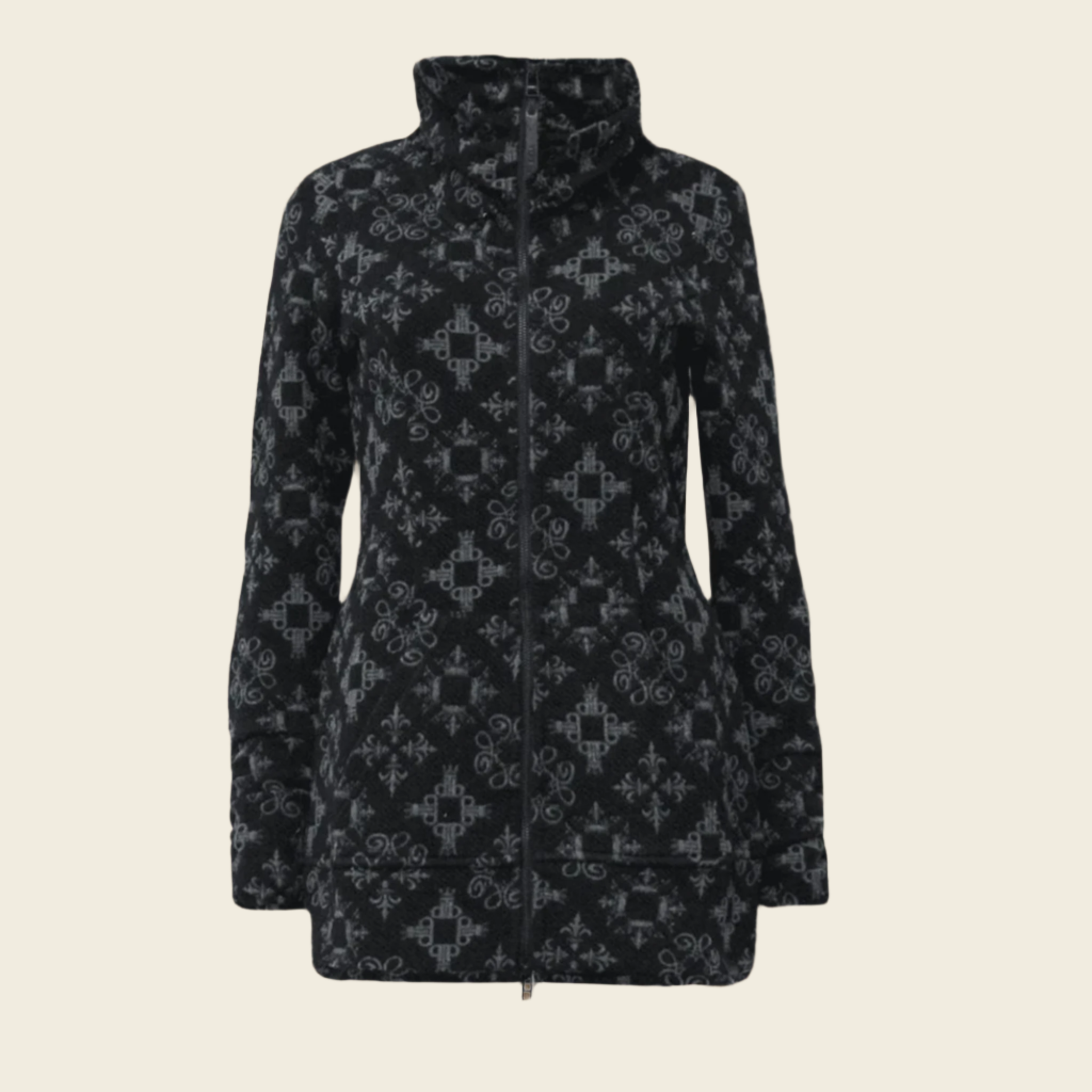 Tonial Debellis Molly Jacket Logo Black Gray