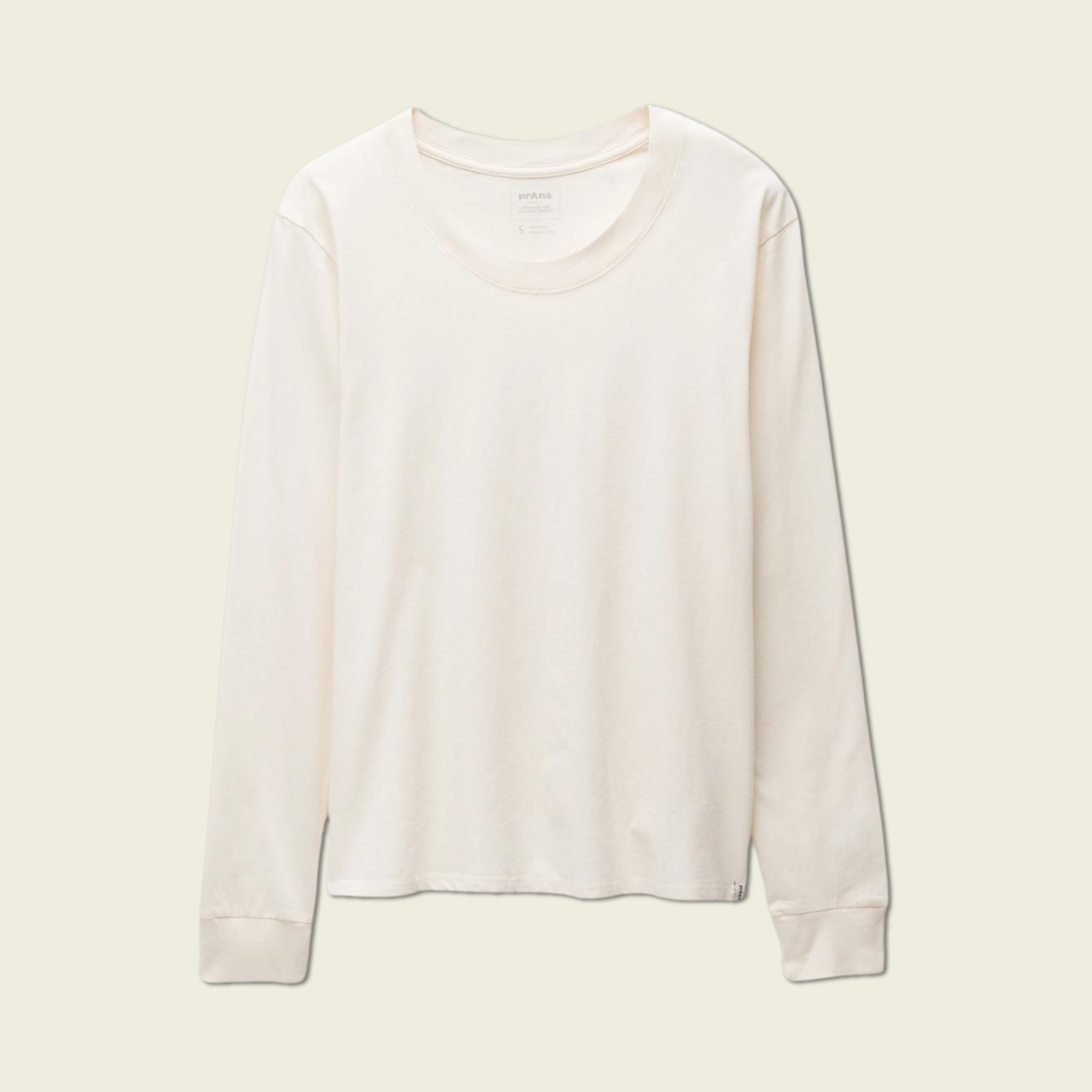 Prana Everyday Vintage-Washed LS Tee Canvas