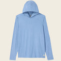 Vuori Strato Tech Hoodie | Isle Blue Heather