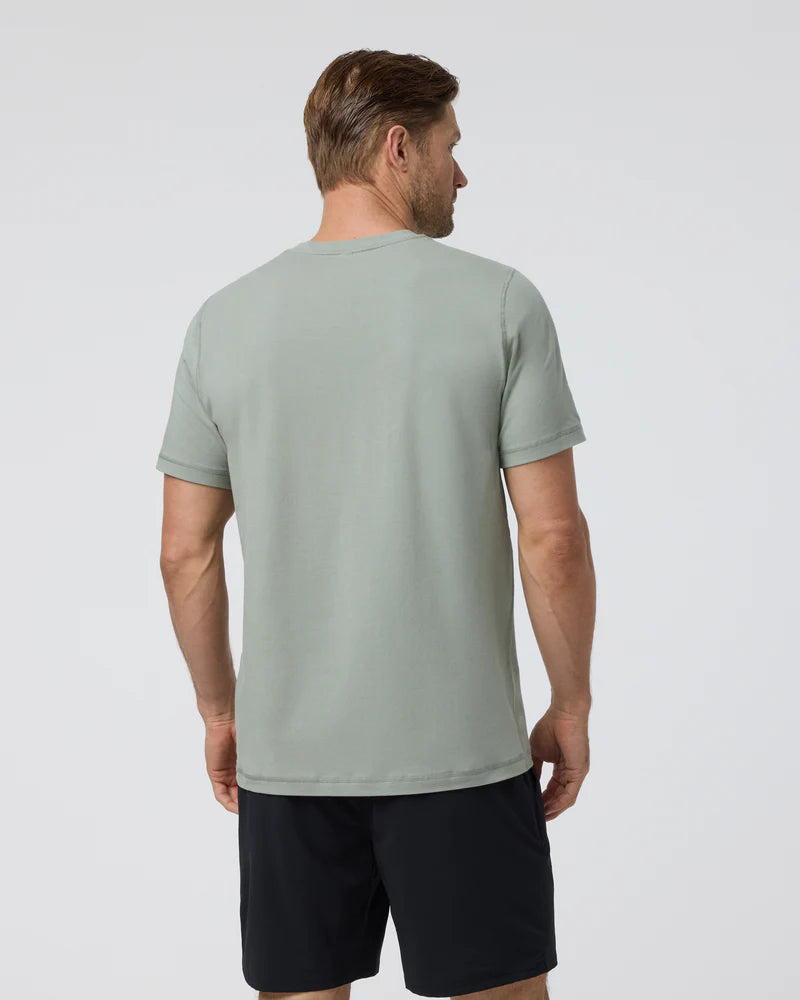 Vuori Men's Tuvalu Tee | Agave Green 
