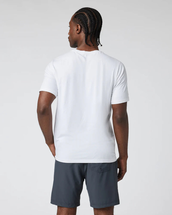 Vuori Men's Tuvalu Tee | White