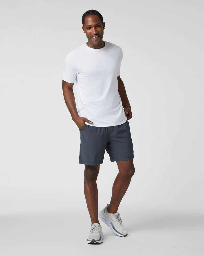 Vuori Men's Tuvalu Tee | White