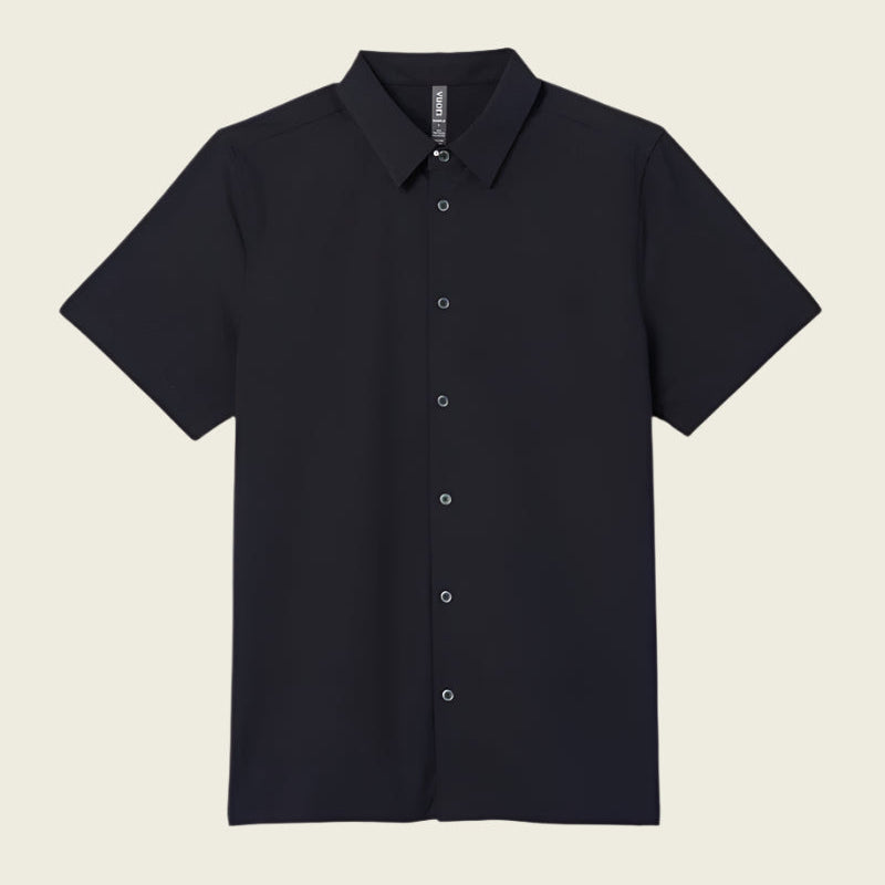 Vuori S/S Manhattan Button Down | Black
