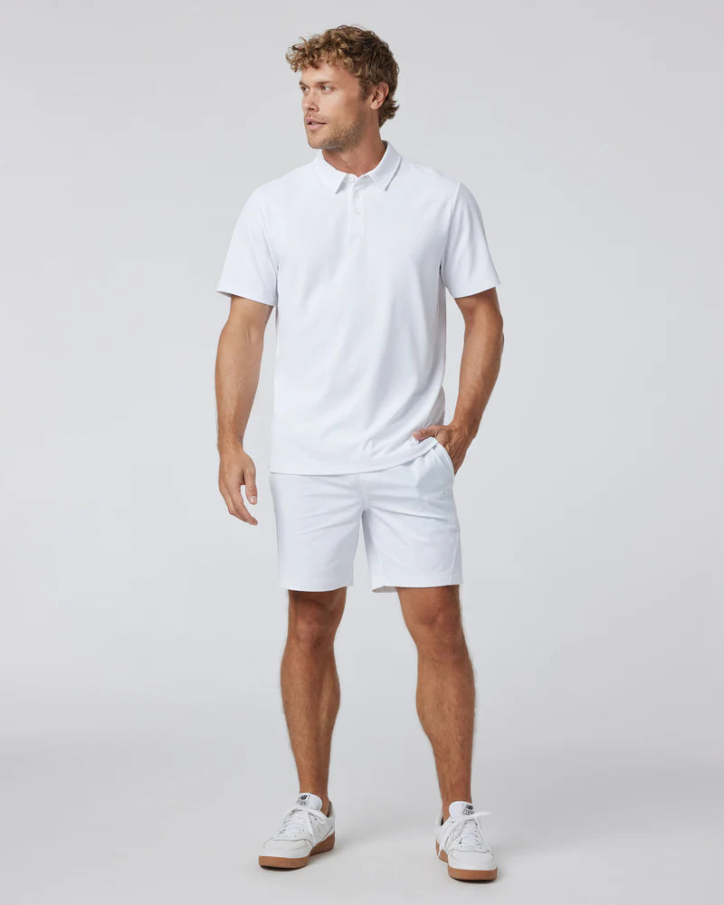 Vuori Men's Gamepoint Polo | White