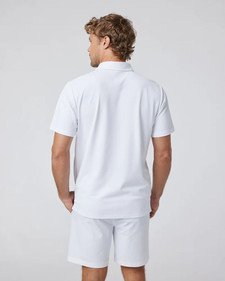 Vuori Men's Gamepoint Polo | White