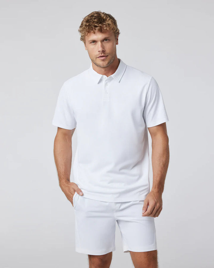 Vuori Men's Gamepoint Polo | White