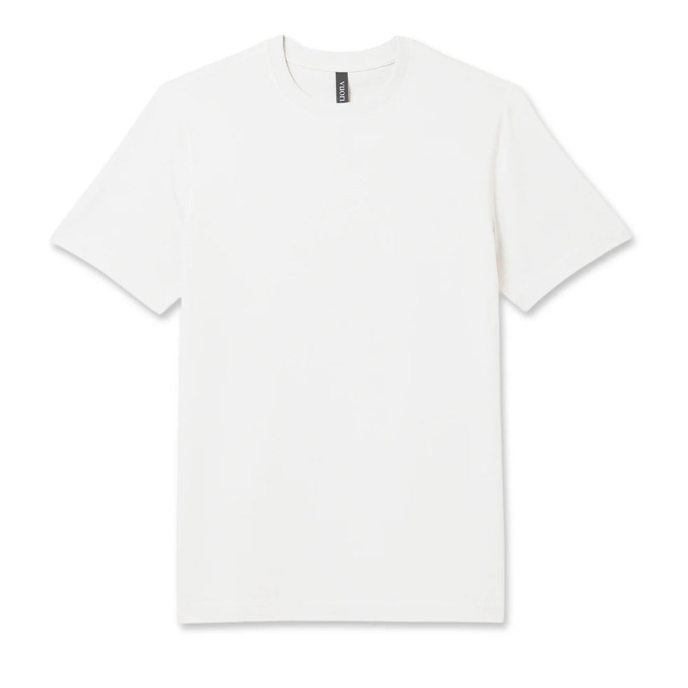 White t-shirt on a white background