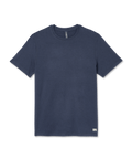  blue t-shirt on a plain background