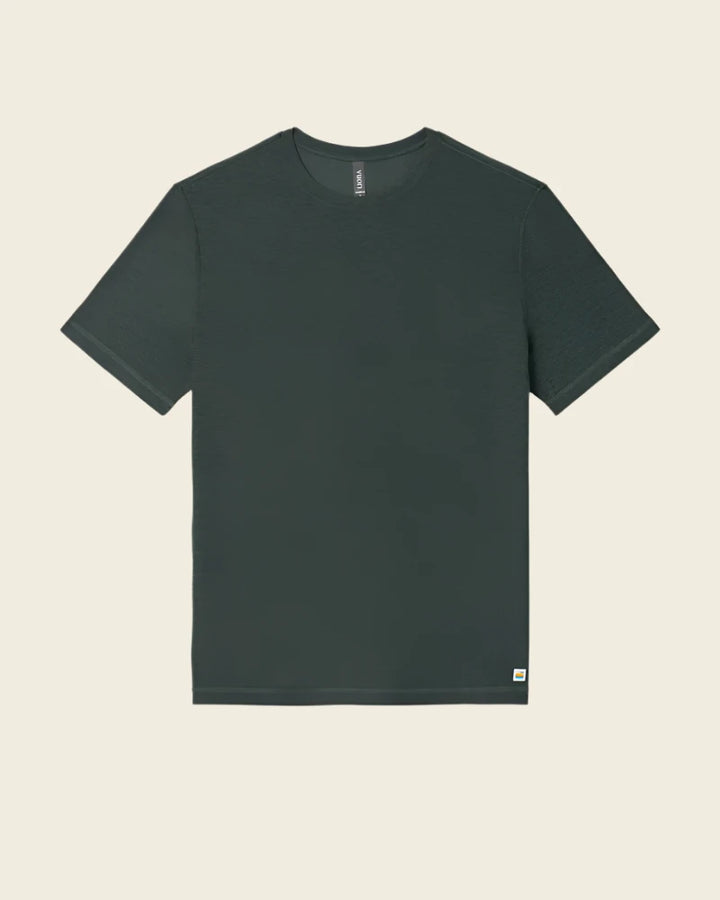 Vuori Men's Strato Tech Tee | Aspen Heather