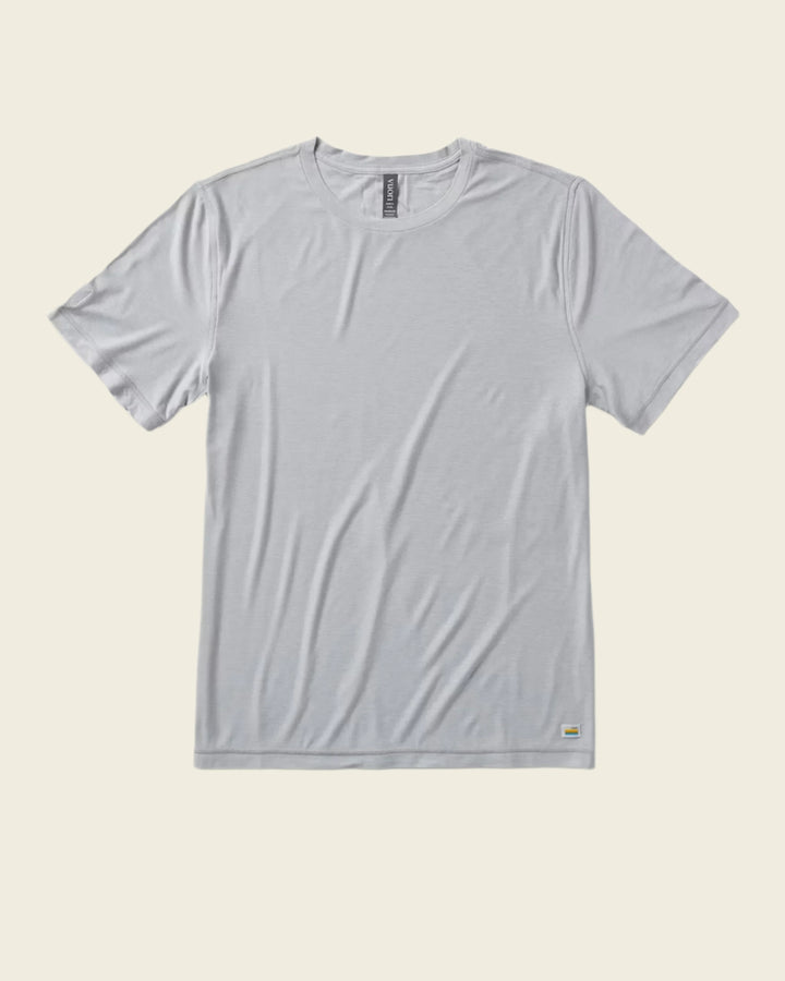 Vuori Men's Strato Tech Tee | Platinum Heather