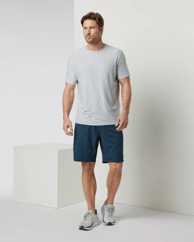 Vuori Men's Strato Tech Tee | Platinum Heather