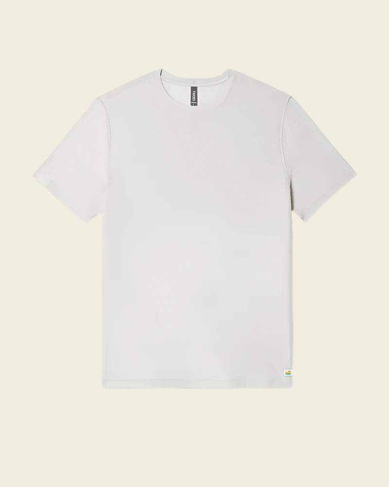 Vuori Men's Strato Tech Tee | Salt Heather