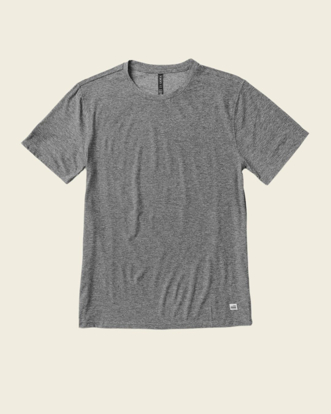 Vuori Men's Strato Tech Tee | Heather Grey