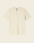 Vuori M's Short-Sleeve Ever Henley | Cashew