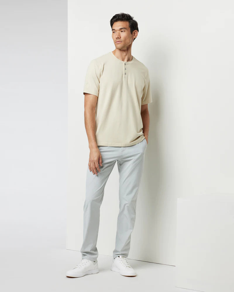 Vuori M's Short Sleeve Ever Henley Cashew