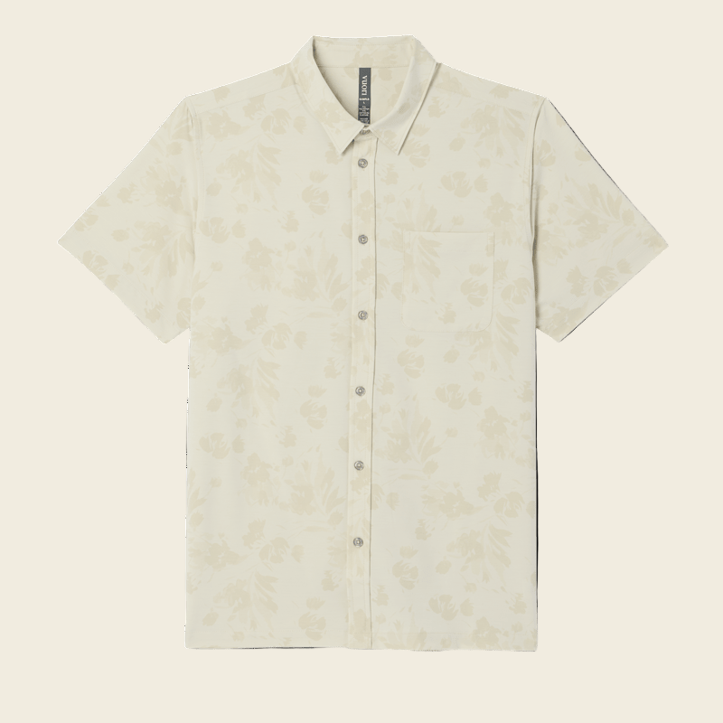 Short Sleeve Bridge Button Down | Sandalwood Fleur