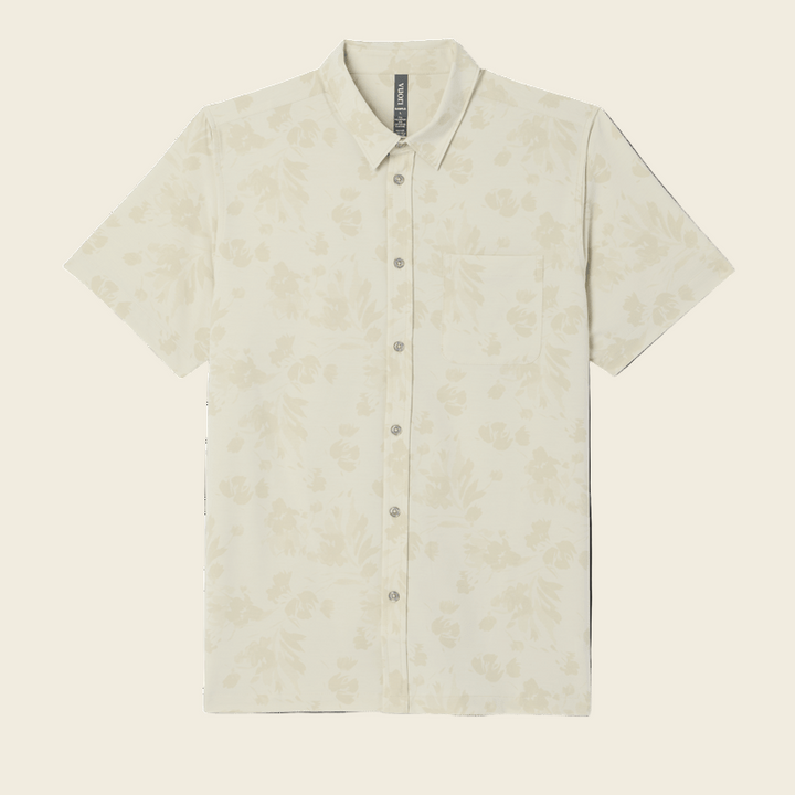 Short Sleeve Bridge Button Down | Sandalwood Fleur