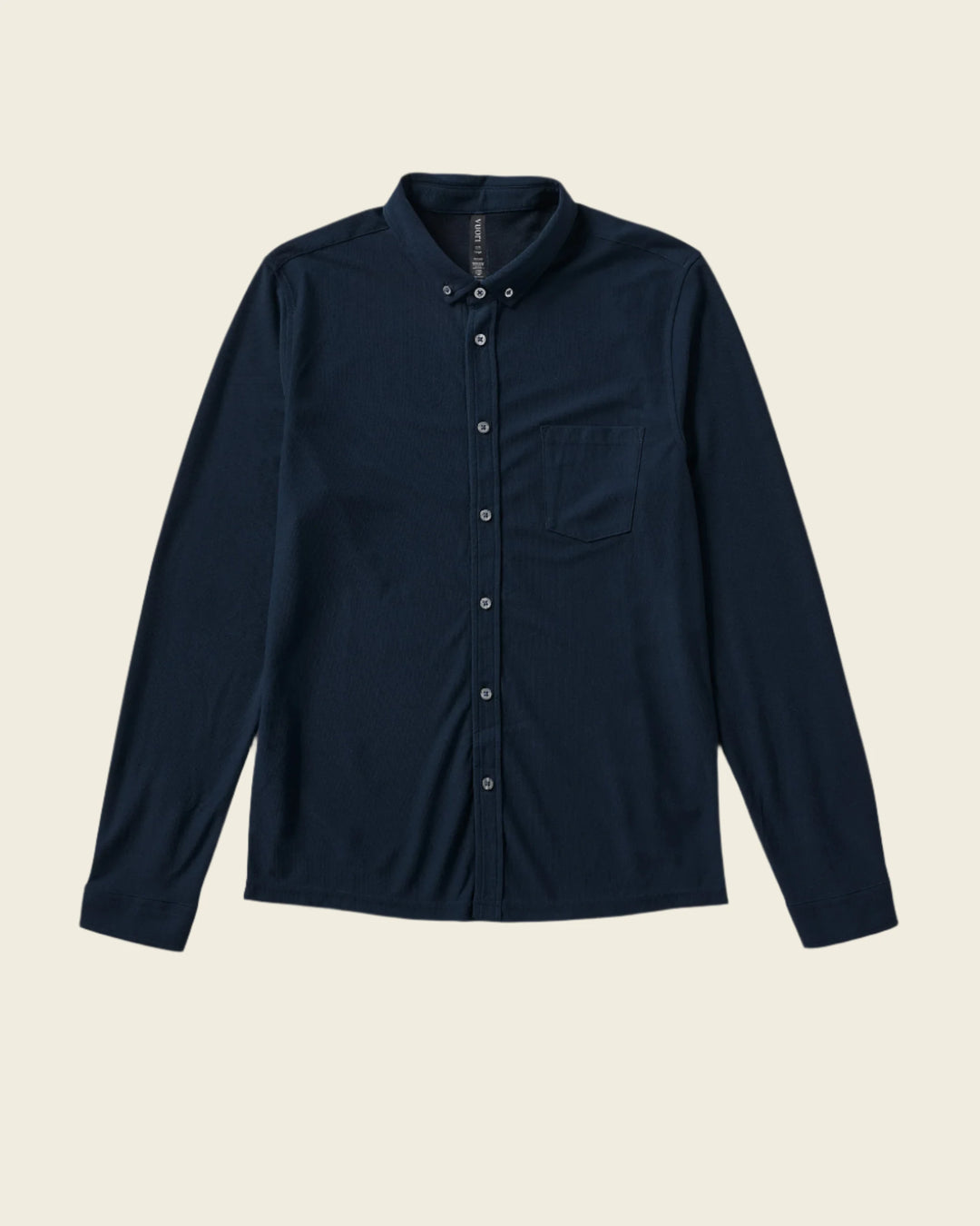 Vuori Men's Long-Sleeve Ace Button Down | Ink
