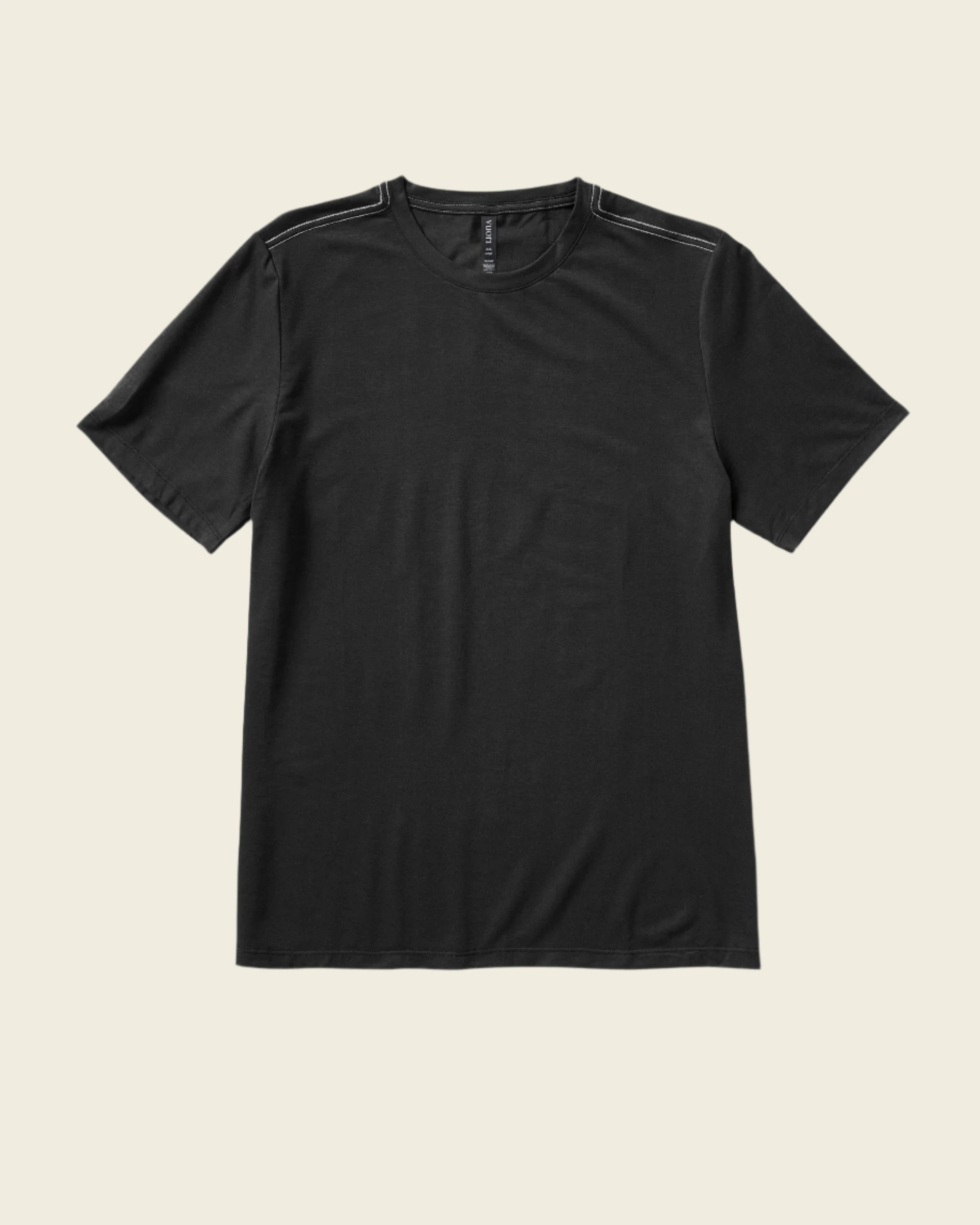 Vuori Men's Current Tech Tee | Black