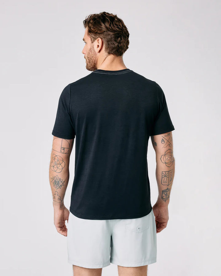 Vuori Current Tech Tee - Black