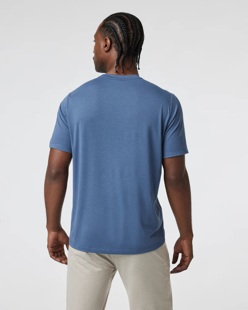 Vuori Men's Current Tech Tee | Nautilus
