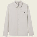 Vuori Beldon Shirt Jacket Knit Twill | Oatmeal