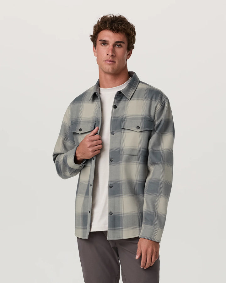 Vuori Range Shirt Jacket 2.0 | Mushroom