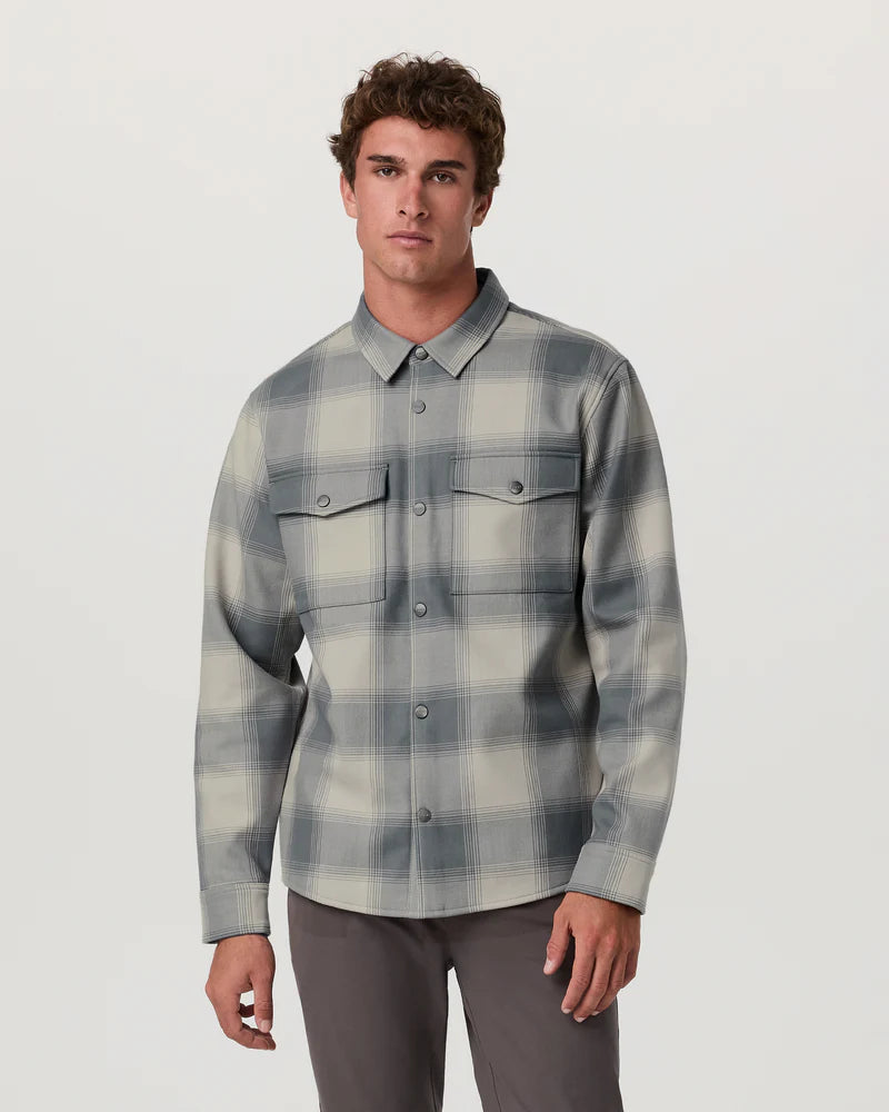 Vuori Range Shirt Jacket 2.0 | Mushroom