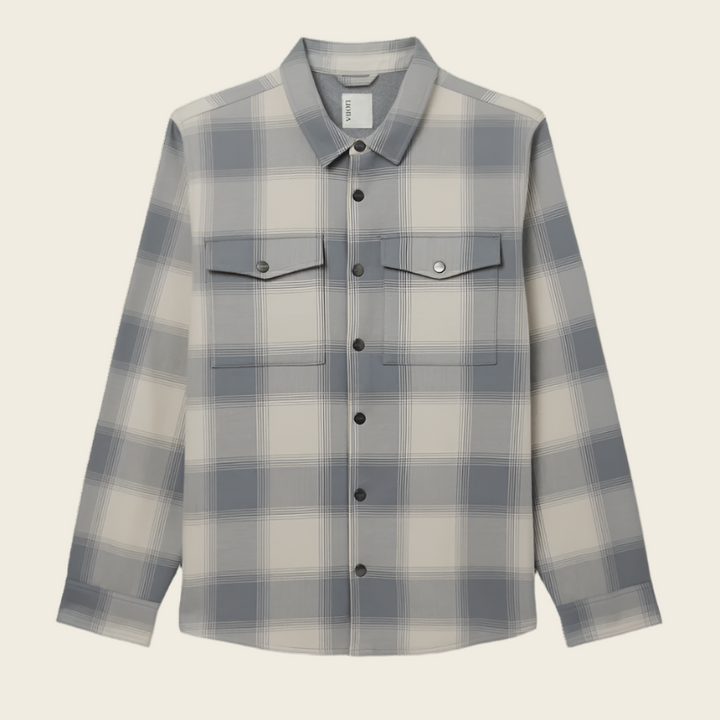 Vuori Range Shirt Jacket | Mushroom