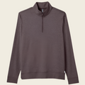 Vuori Ponto 1/2 Zip Mock Neck | Huckleberry Heather