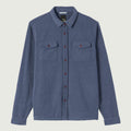 Vuori Men's Aspen Shirt Jacket | Azure Heather