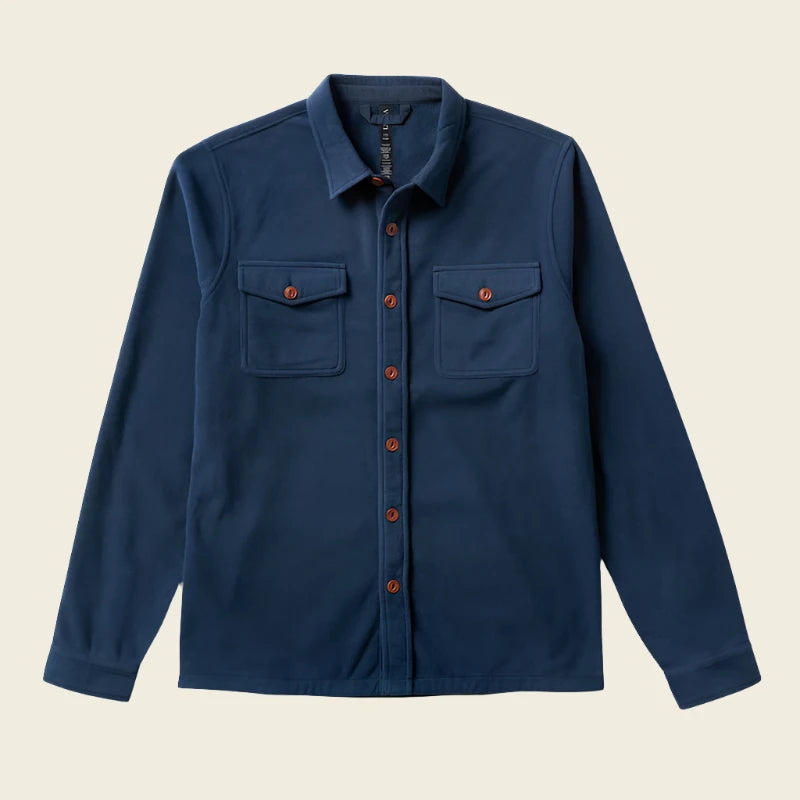 Vuori M's Aspen Shirt Jacket | Ink