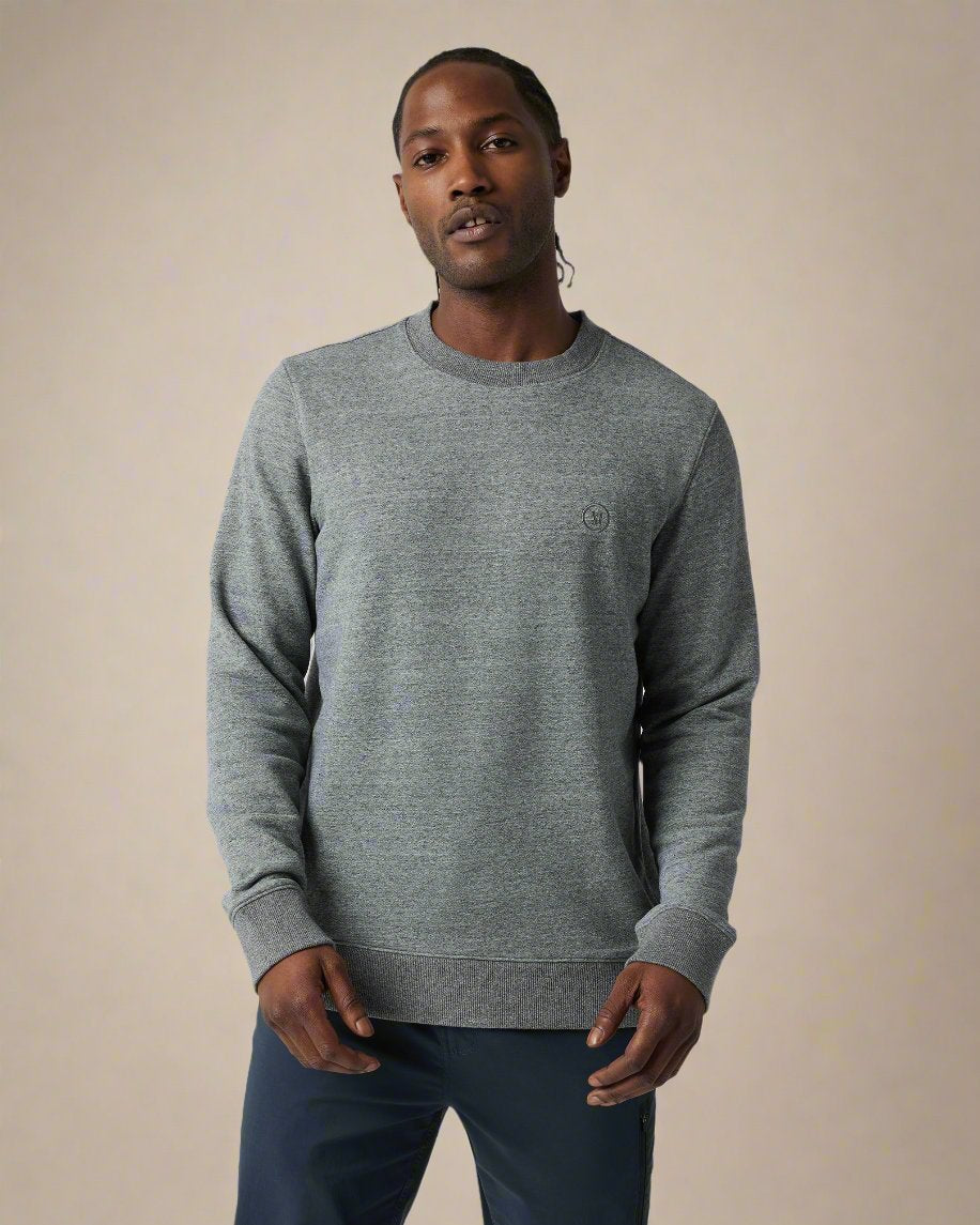 Vuori M's Cypress Crew | Heather Grey