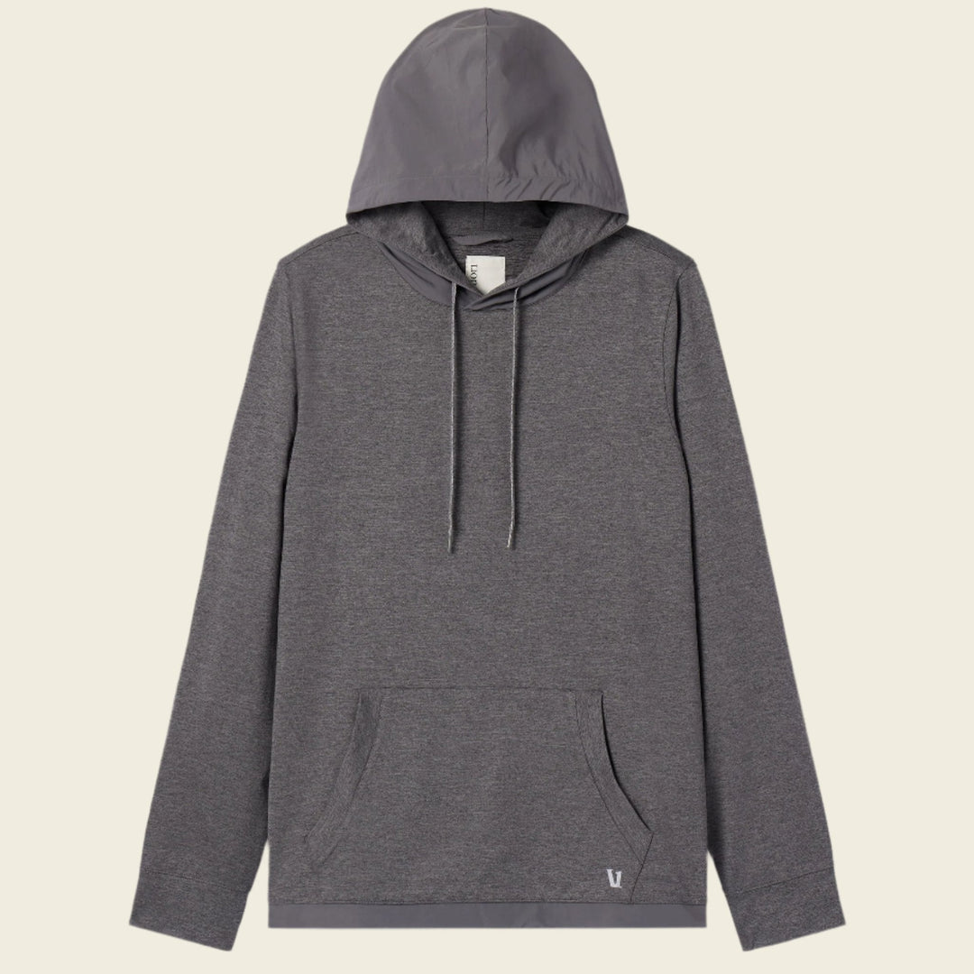 Vuori Men's Sunday Element Hoodie | Charcoal Heather 