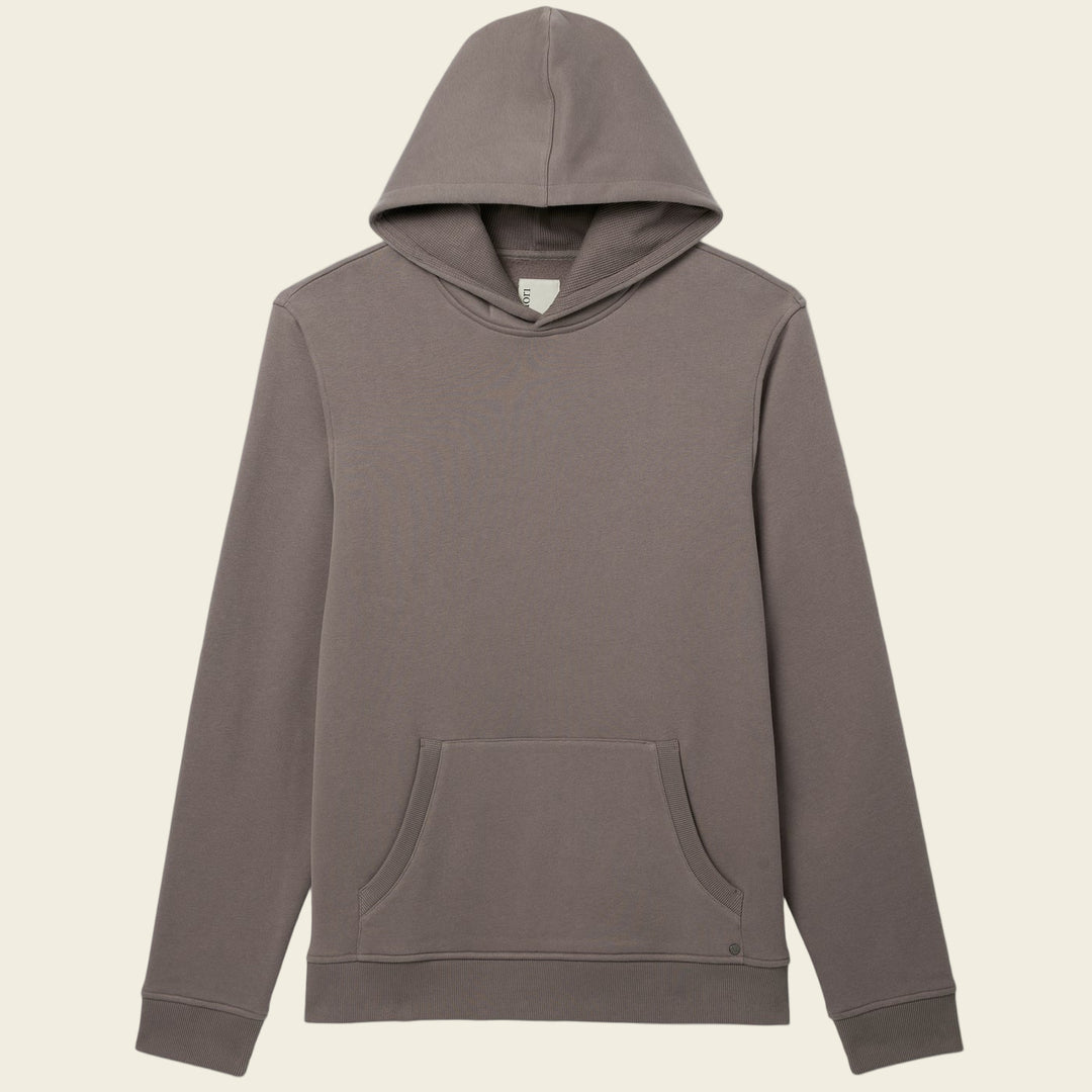 Brown hoodie on a white background