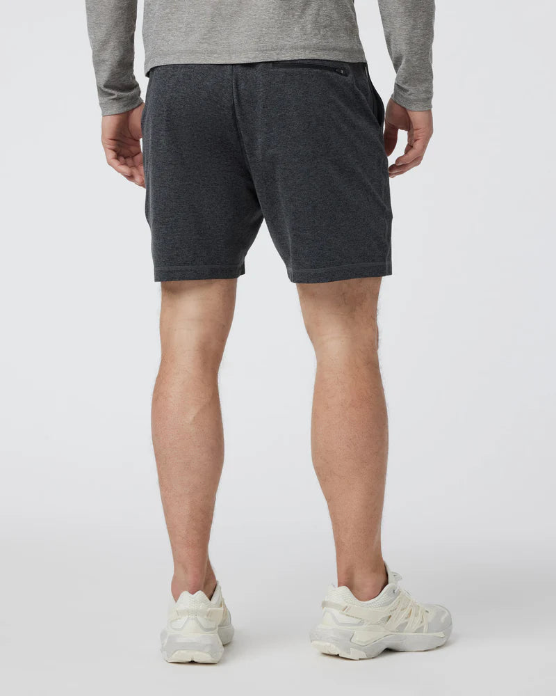 Vuori Men's Ponto Short | Charcoal Heather