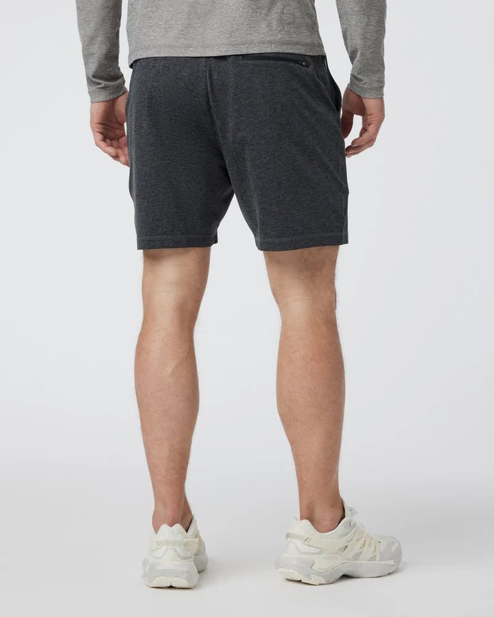 Vuori Men's Ponto Short | Charcoal Heather