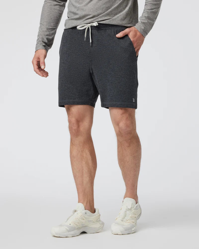 Vuori Men's Ponto Short | Charcoal Heather
