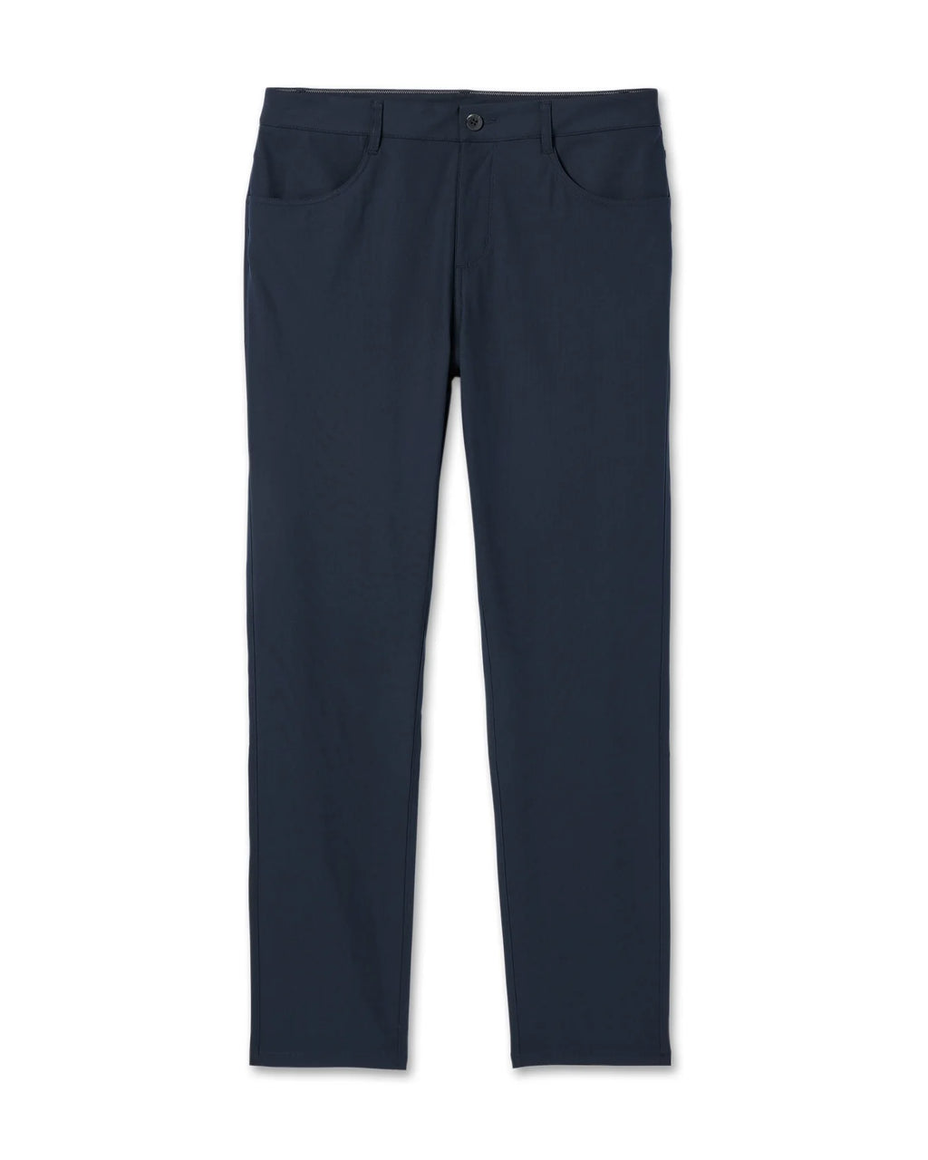 Navy blue pants on a white background