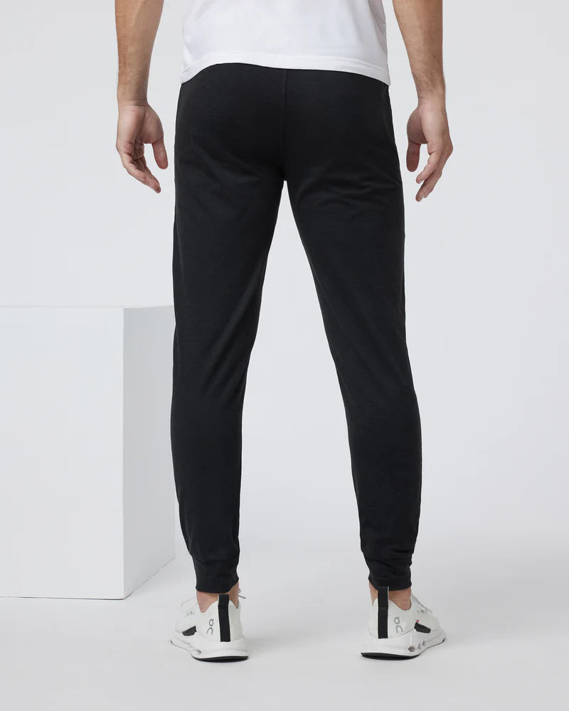 Vuori M's Ponto Performance Pant | Black Heather