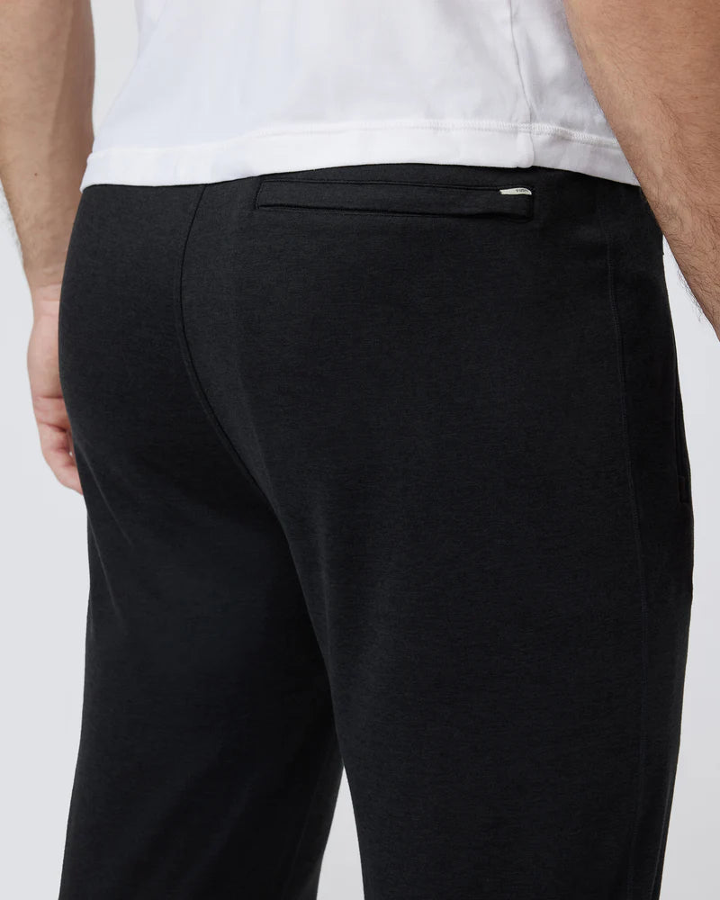 Vuori M's Ponto Performance Pant | Black Heather