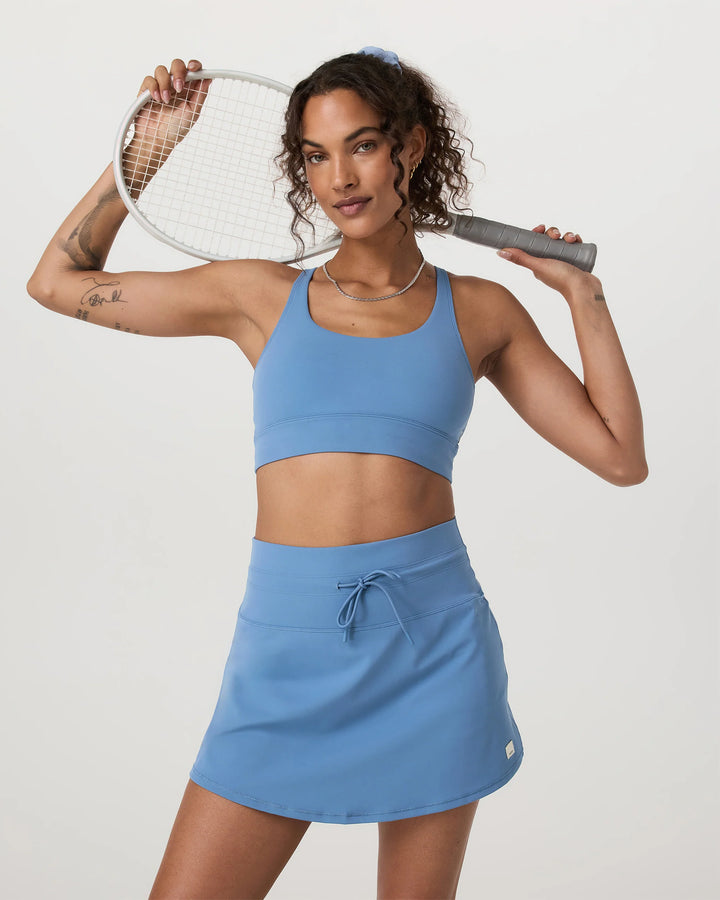 Vuori Yosemite Longline Bra | Light French Blue