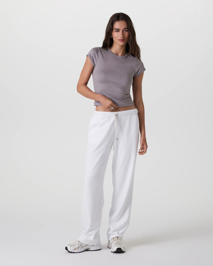 Vuori Halo Baby Tee | Lunar Grey Heather