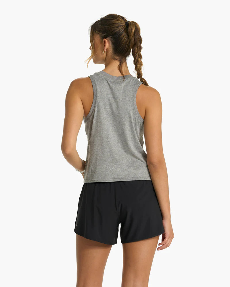 Vuori Women's Energy Top | Heather Grey